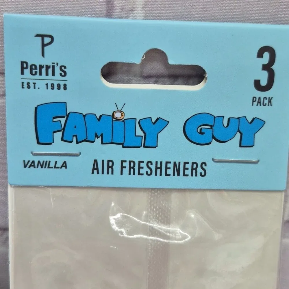 Family Guy Air Fresheners Peter Griffin and Stewie, Lot Of 2-3 Packs - Picture 5 of 7